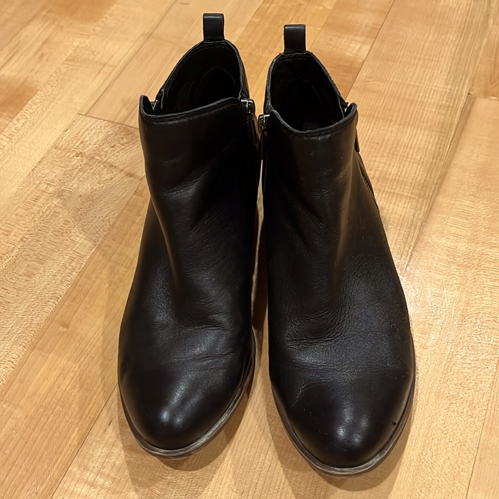 Lucky Brand Basel Bootie Black Glove Napa Size 10